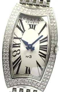 Bedat & Co Nº3 384 23mm Steel Silver