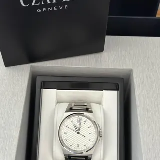 Czapek & Cie DE 40.5mm Stainless steel White