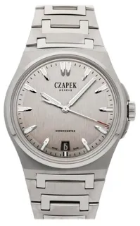 Czapek & Cie 40mm Stainless steel Gray