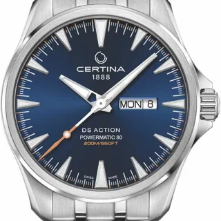 Certina DS Action C032.430.11.041.00 41mm Stainless steel Blue