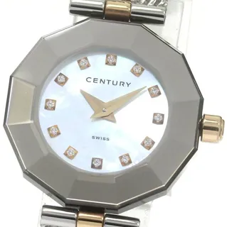 Century 606.7.S.12.15.SM 24mm Stainless steel White