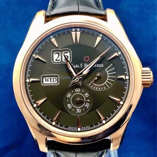 Carl F. Bucherer Manero 00.10912.03.33.01 Rose gold Black