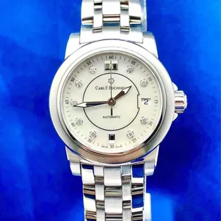 Carl F. Bucherer Patravi 00.10621.08.77.21 Stainless steel White