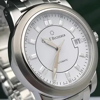 Carl F. Bucherer Patravi 00.10617.08.23.21 Stainless steel White