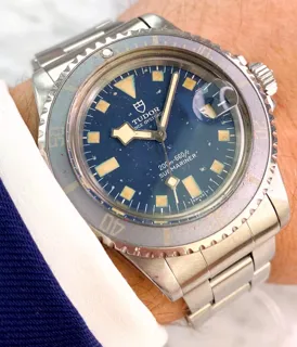 Tudor Submariner 9411 40mm Stainless steel Blue