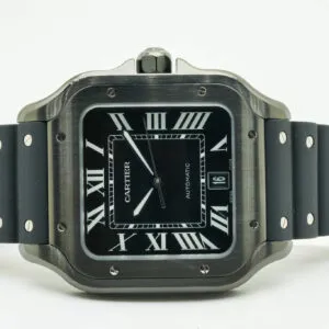 Cartier Santos de Cartier WSSA0039 40mm Stainless steel Black