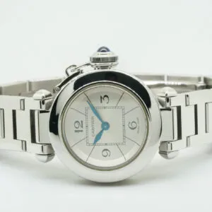 Cartier Pasha W3140007 2973 27mm Silver