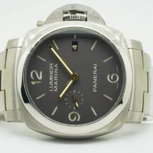 Panerai Luminor 1950 PAM 00352 44mm Titanium Brown