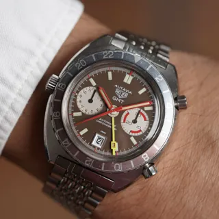 Heuer Autavia 1163 43mm Brown