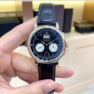 A. Lange & Söhne Datograph 405.035 41mm Platinum Black