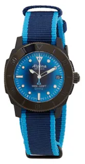 Alpina Seastrong AL-525LNSB3VG6 Plastic Blue