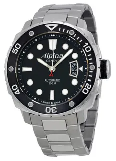 Alpina Adventure Extreme Diver AL-525LB4V26B Stainless steel Black