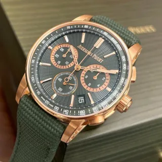 Audemars Piguet Code 11.59 26393OR.OO.A056KB.01 41mm Rose gold Green