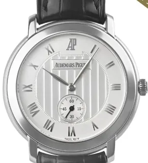 Audemars Piguet Jules Audemars 15056BC.OO.A001CR.02 36mm White gold Silver