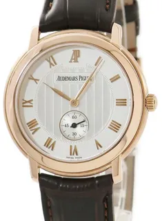 Audemars Piguet Jules Audemars 15056OR.OO.A067CR.02 36mm Rose gold Silver