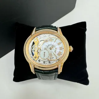 Audemars Piguet Millenary 77247OR.ZZ.A812CR.01 39.5mm Rose gold White