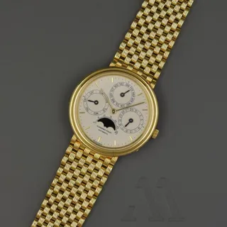 Audemars Piguet Quantième Perpétual Calendar 25549BA 36mm Yellow gold White