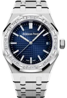 Audemars Piguet Royal Oak 15551BC.ZZ.1356BC.01 37mm White gold Blue