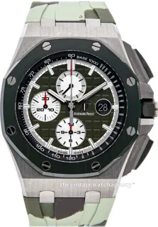 Audemars Piguet Royal Oak Offshore 26400SO.OO.A055CA.01 Stainless steel Green