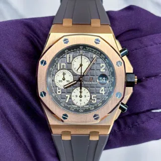 Audemars Piguet Royal Oak Offshore 26470OR.OO.A125CR.01 42mm Rose gold Gray