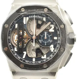 Audemars Piguet Royal Oak Offshore Tourbillon  Platinum Blue