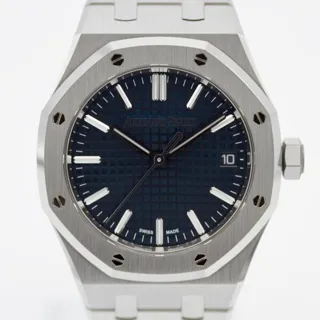 Audemars Piguet Royal Oak Selfwinding 15550ST.OO.1356ST.06 ( OAK  ) 37mm Stainless steel Blue