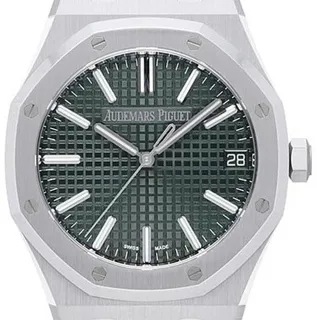 Audemars Piguet Royal Oak Selfwinding 15510ST.OO.1320ST.09 ( OAK  ) 41mm Stainless steel Green