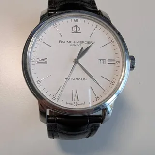 Baume & Mercier Classima 65534 42mm Stainless steel White