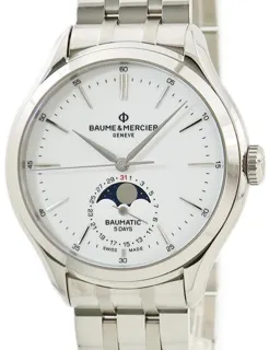 Baume & Mercier Clifton M0A10552 42mm Stainless steel White