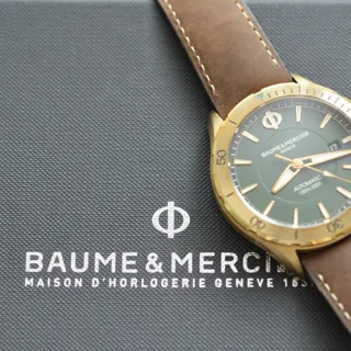 Baume & Mercier Clifton MOA10503 42mm Bronze Green