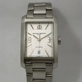 Baume & Mercier Hampton 65665 30mm Stainless steel White