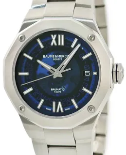 Baume & Mercier Riviera M0A10616 42mm Stainless steel Blue