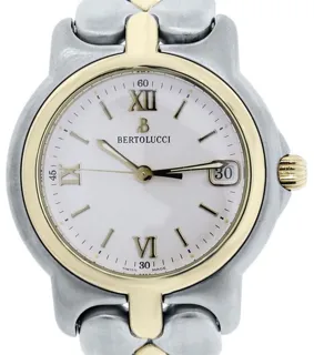 Bertolucci Pulchra 38mm Yellow gold and Stainless steel Champagne