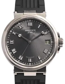 Breguet Marine 5517TI/G2/5ZU 40mm Titanium Gray