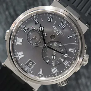 Breguet Marine 5547 5547TI 5547TI/G2/5ZU 40mm Titanium Gray