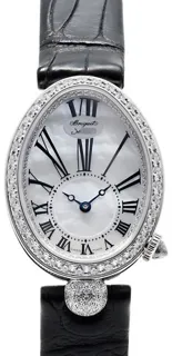 Breguet Reine de Naples 8928BB/51/944/DD0D3L 33mm White gold White