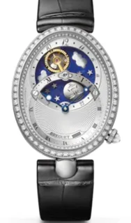 Breguet Reine de Naples 8998BB/11/974 32mm White gold Silver