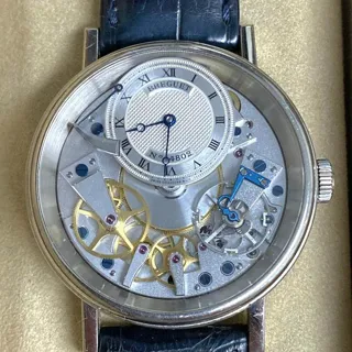 Breguet Tradition 7057BB/11/9W6 40mm White gold Silver