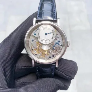 Breguet Tradition 7057BB/11/9W6 40mm White gold Silver