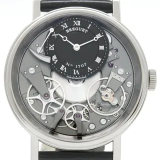 Breguet Tradition 7057BB/G9/9W6 40mm White gold Black and Gray