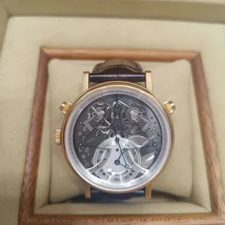 Breguet Tradition 7077BR/G1/9XV 44mm Rose gold Silver and Gray