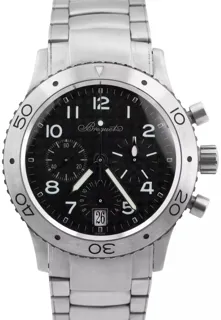 Breguet Type XX - XXI - XXII 3820TI/K2/TW9 Stainless steel Black