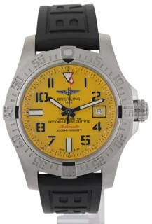 Breitling Avenger A17331 45mm Stainless steel Golden