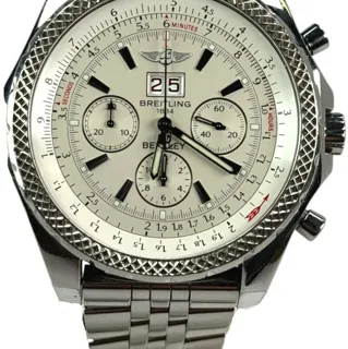 Breitling Bentley A44362 48mm Stainless steel White