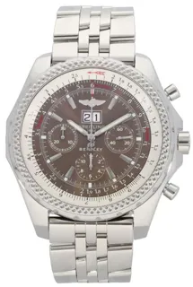 Breitling Bentley A44362 47mm Stainless steel Brown