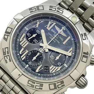 Breitling Chronomat AB0111 44mm Stainless steel Blue