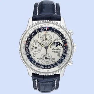 Breitling Montbrillant A19350 42mm Stainless steel White