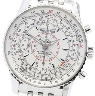 Breitling Montbrillant A21330 43mm Stainless steel Silver