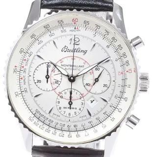 Breitling Montbrillant A41030 38mm Stainless steel Silver