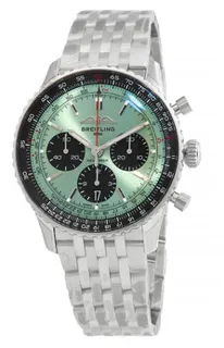 Breitling Navitimer AB0138241L1A1 Stainless steel Green